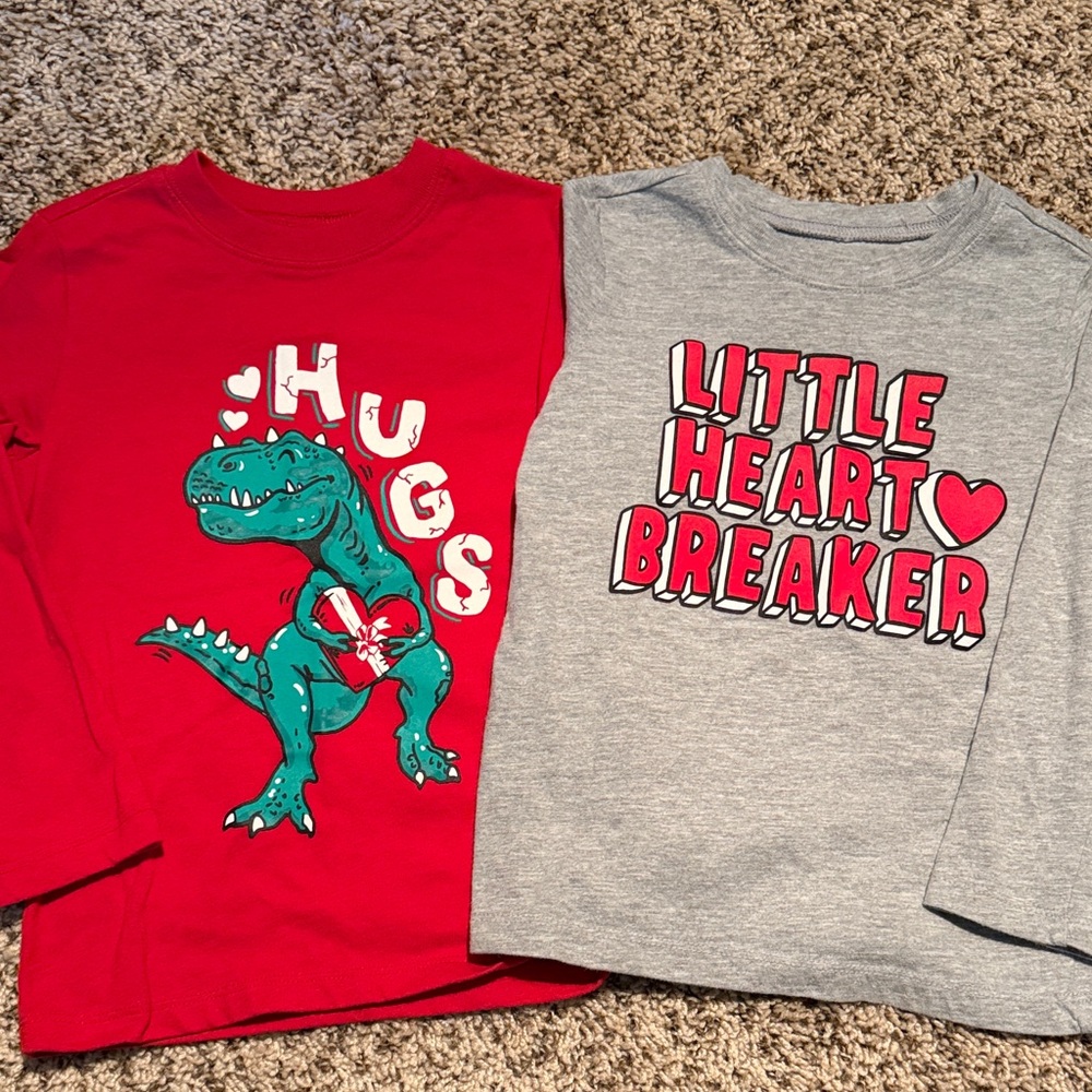 Valentine’s Day long sleeve tees